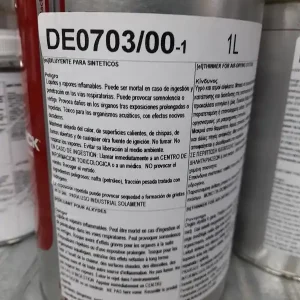 Diluente sintetico DE 703 da 1 LT Sayerlack 21246 Populair